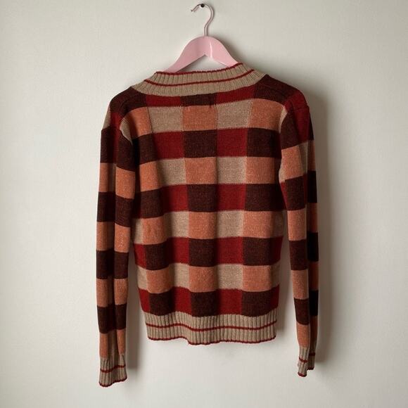Vintage Collageman Sweater Size Small - Picture 2 of 5